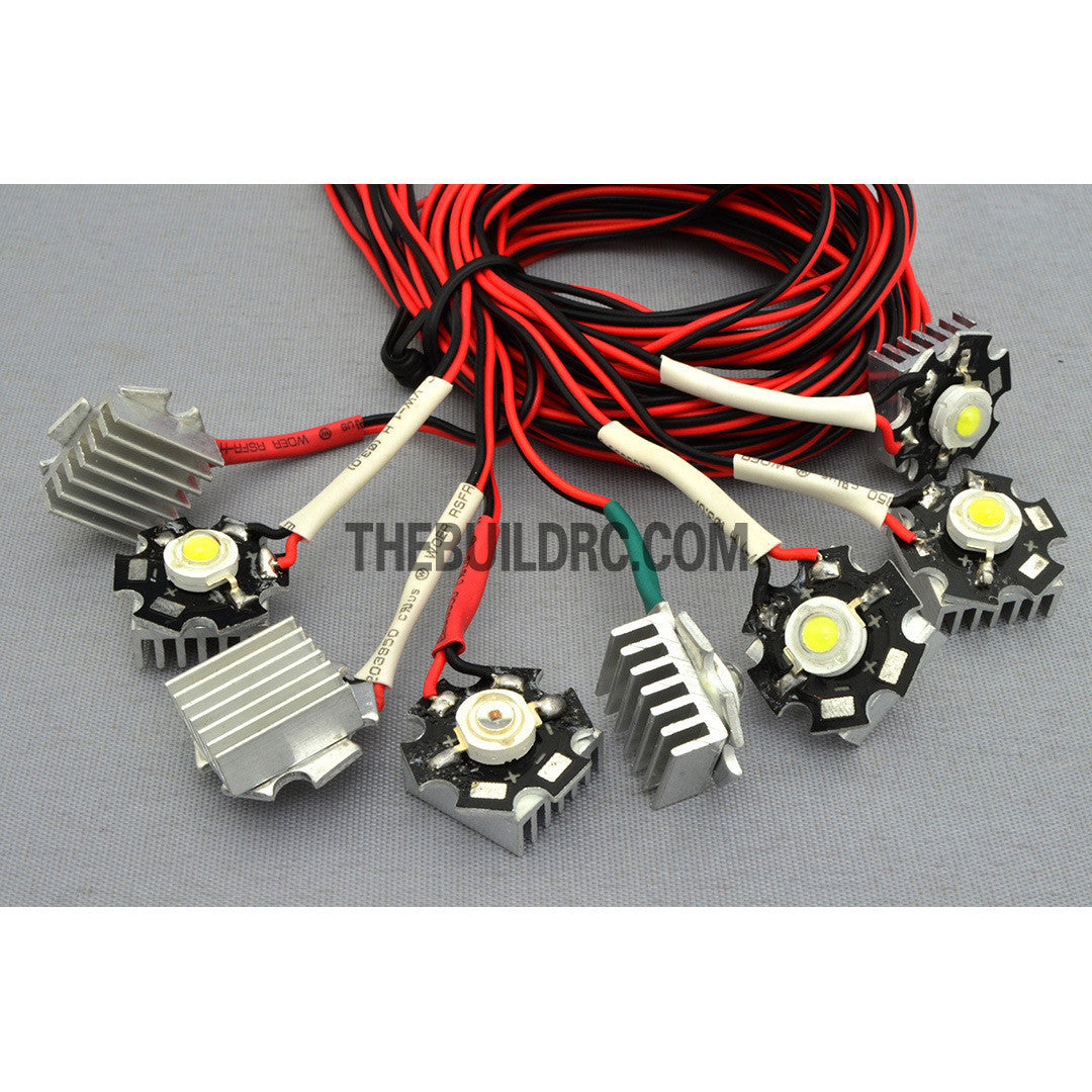 GT Power High power 3W Flight Simulated And Flashing Light System