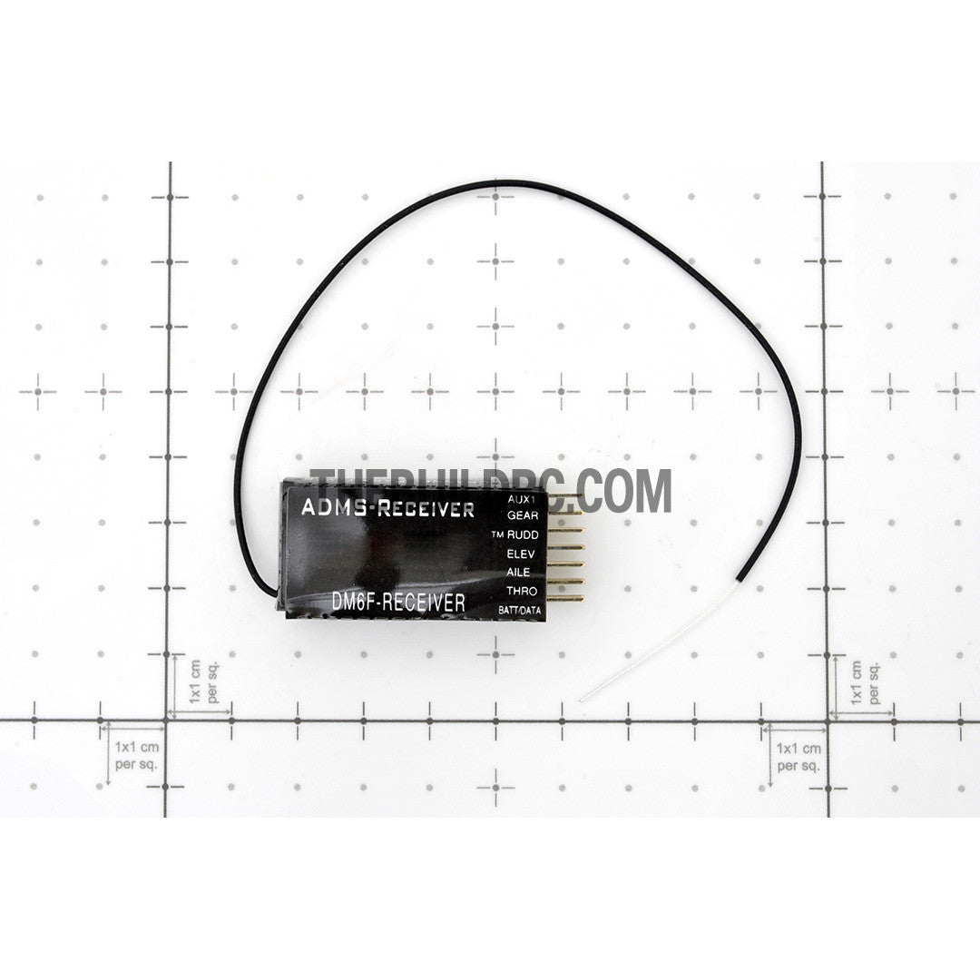 Eurgle 2.4Ghz RC ADMSS 6Ch Receiver Rx For JR XG7 XG8 XG9 XG11