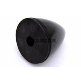 1.75" / 44.45mm Bullet Shape Carbon Fiber Spinner with Backplate (Round)