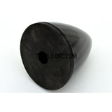 2" / 50.8mm Bullet Shape Carbon Fiber Spinner with Backplate (Round)