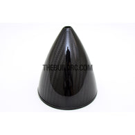 3.75" / 95.25mm Bullet Shape Carbon Fiber Spinner with Backplate (Round)