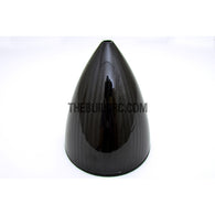 5" / 127mm Bullet Shape Carbon Fiber Spinner with Backplate (Round)