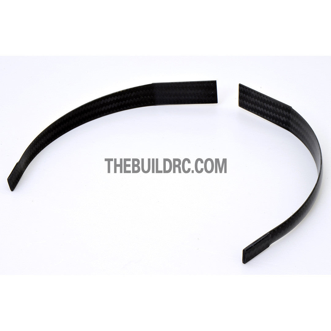 2 x 20 x 50 x 125mm Ultra Durable Carbon Fiber Split Landing Gear for Extra 300 50CC RC Plane