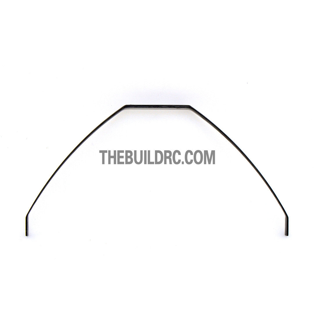 T3 x W20 x L65 x H128 x W259mm Ultra Durable Carbon Fiber Landing Gear for YAK 30CC RC Plane
