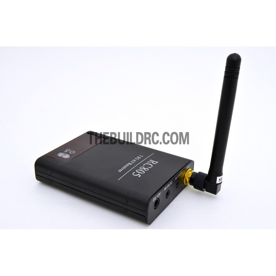 Boscam RC805 5.8Ghz 8 Channel AV Receiver Rx with LED Indicator