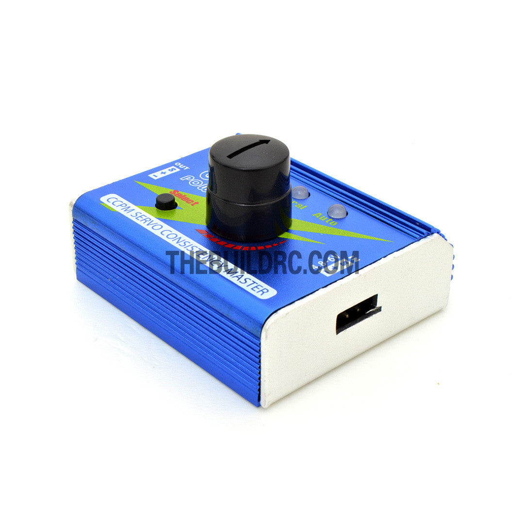 GT Power 3 Channel CCPM Digital / Analog Servo Consistency Tester Checker