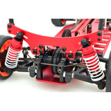 1/10 RC EP XR 4WD On-Road Belt Drive Racing Car Aluminum Chassis - Red