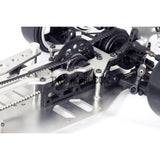 1/10 RC EP XR 4WD On-Road Belt Drive Racing Car Aluminum Chassis - Silver