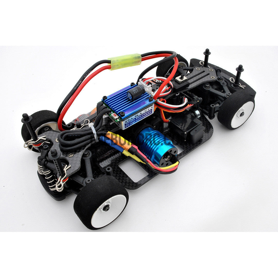 1/18 RC EP XR 4WD On-Road Belt Drive Racing Car Carbon Fiber Chassis