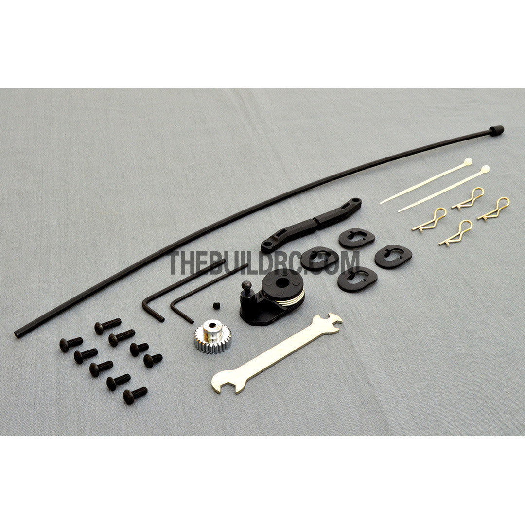 1/10 RC TEH-R31 EP 3-Belt Drive Drift Car Chassis Kit - Unassembled