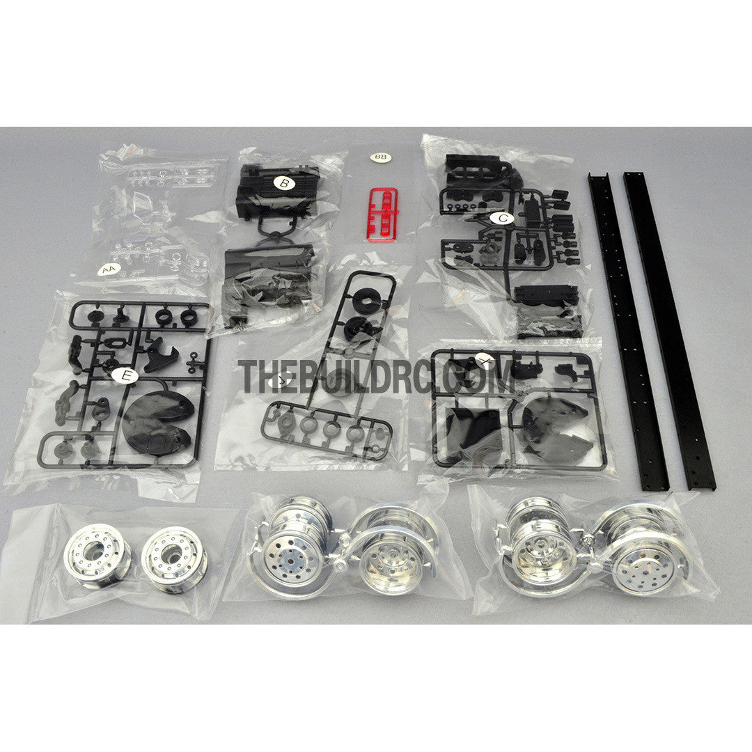 1/14 Scale 3-Axle R/C Tractor Truck Kit