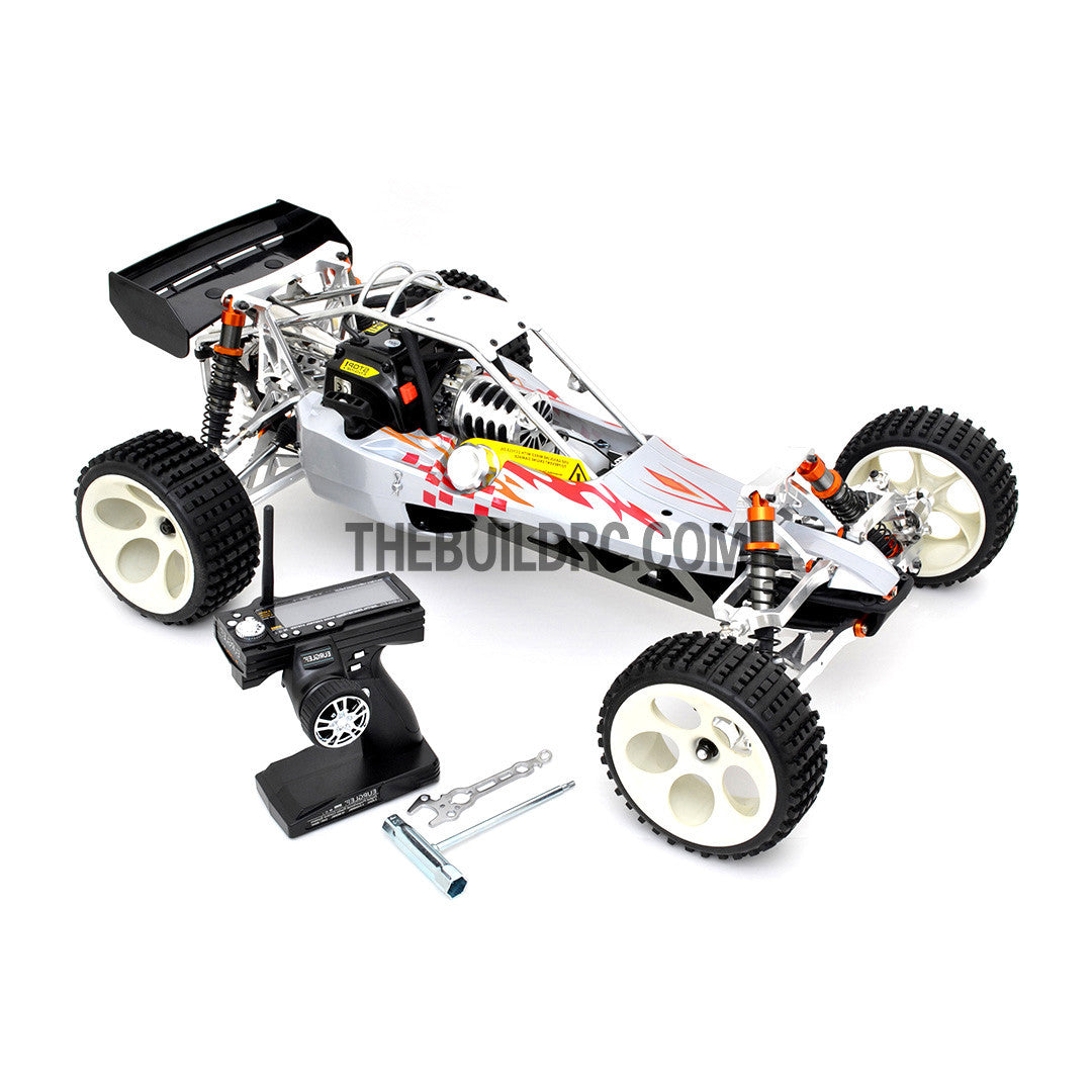 1/5 RC GP 26cc 2.4GHz GTB GTX5 RTR Off-Road BAJA Desert Aluminum Parts Buggy Truck