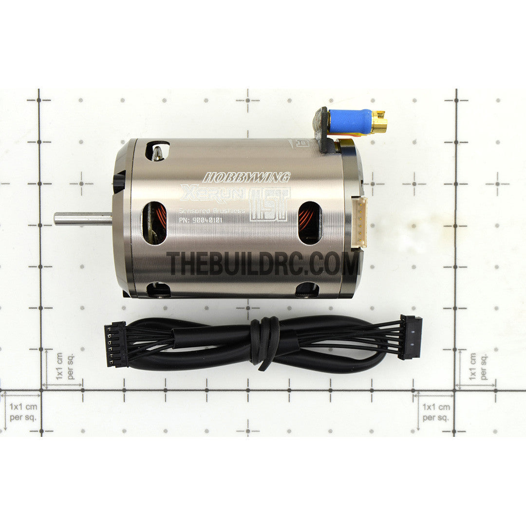 HobbyWing XERUN 11.5T 3650 3000KV Sensored Brushless Motor for 1/10 RC Competition Racing Car - Silver