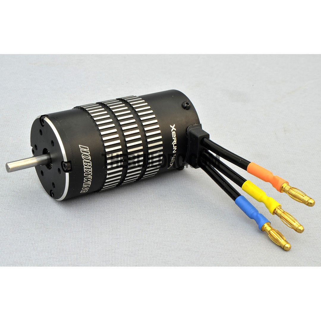 HobbyWing XERUN COMBO-M4A 4274 2000kv Sensorless Brushless Motor 150A ESC Power System for 1/8 RC Off-Road Buggy / Truggy - Black
