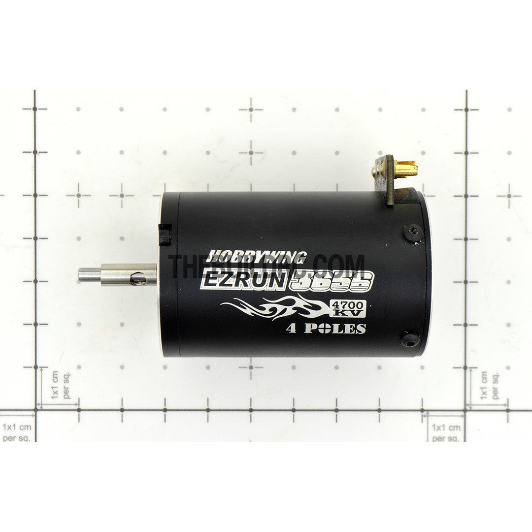 HobbyWing EZRUN 3656 4700kv Sensorless Brushless Motor for 1/10 RC SCT Truggy Monster Car
