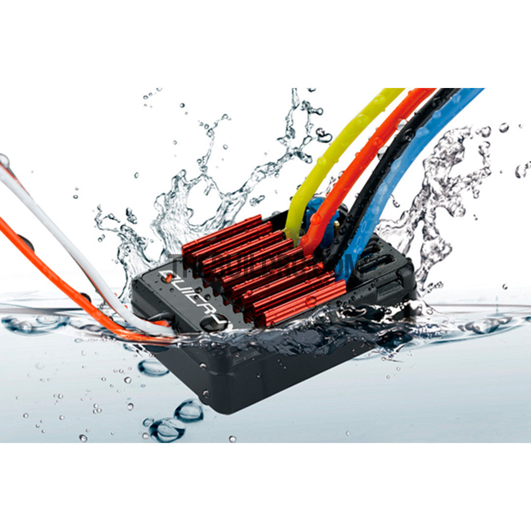 Hobbywing QuicRun 1625 25-100A 5V/1A BEC Brushed Motor ESC for 1/18 1/16 RC Car / Buggy