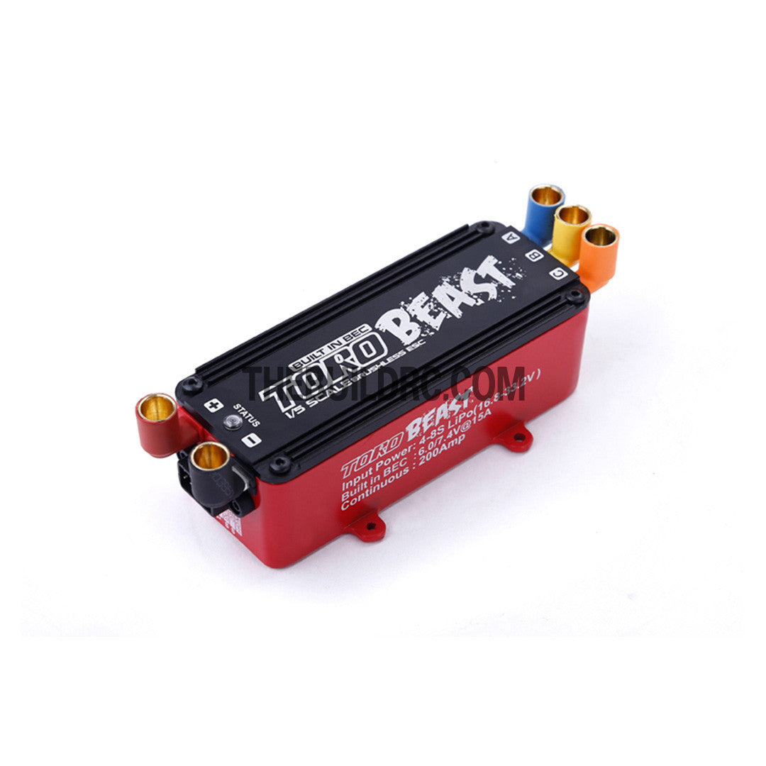 SkyRC TORO Beast 200A Brushless Motor Programmable ESC For 1/5 RC Car