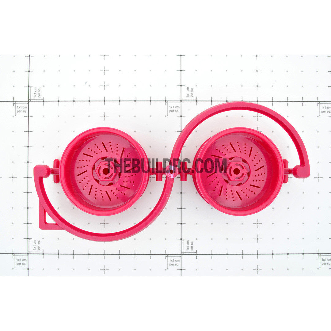 1/10 RC Car 3mm Offset 26mm Wheel Ring Set (2pc) - Purple