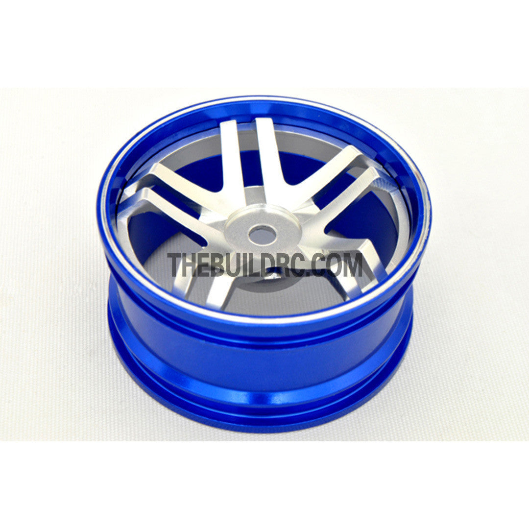 1/10 RC Car 5-Star 0mm Offset 26mm Alloy CNC Sports Wheel Rim (4pcs)