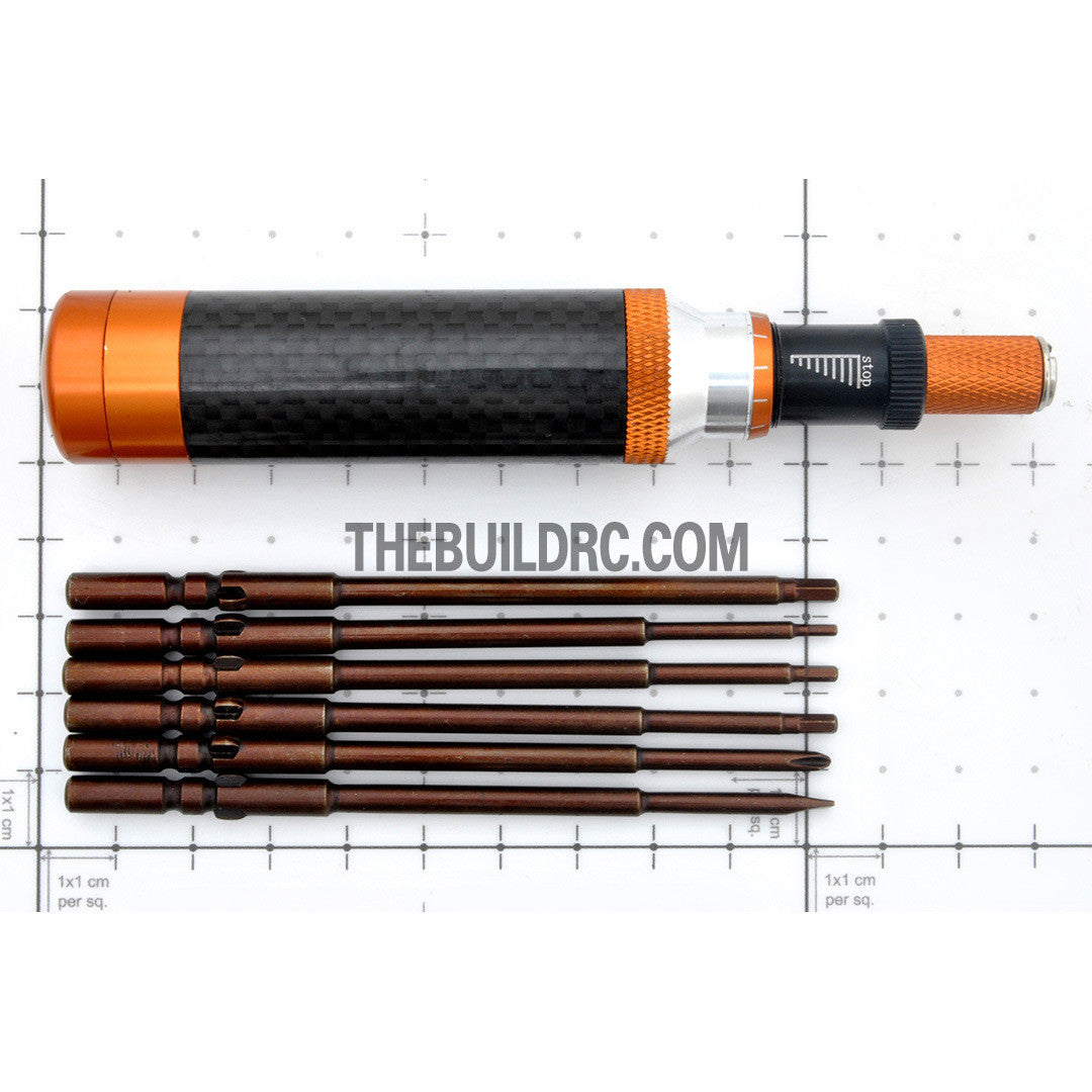 Ultra Durable 6-In-1 Hex Screw Driver - Gold