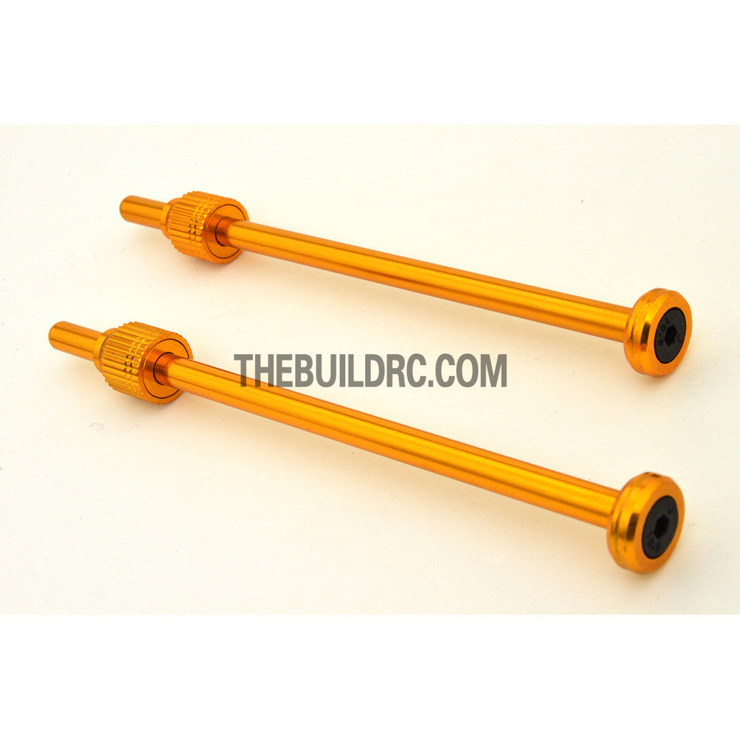 Aluminum RC Car Wheel Stand Holder Connector (2pcs) - Orange
