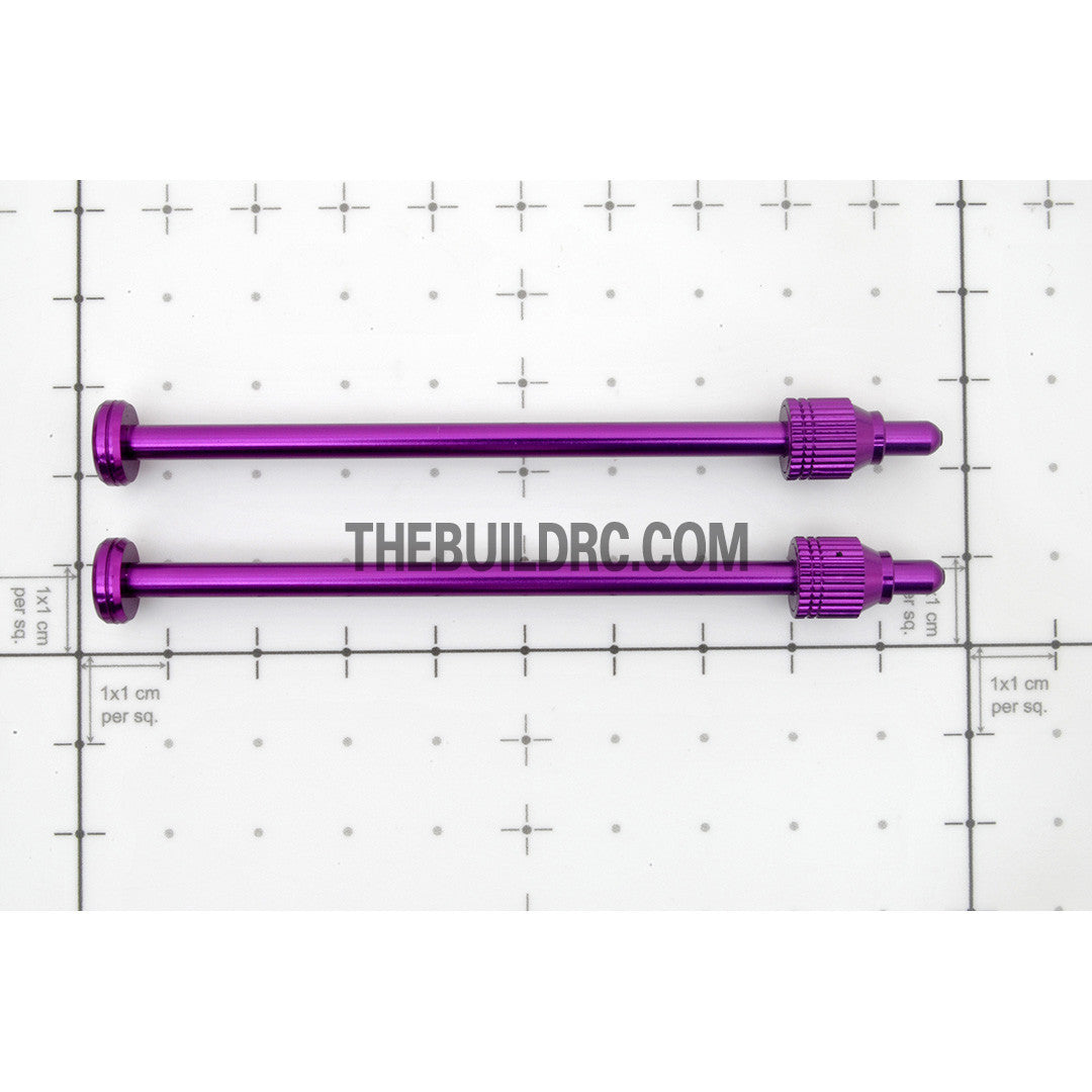 Aluminum RC Car Wheel Stand Holder Connector (2pcs) - Purple