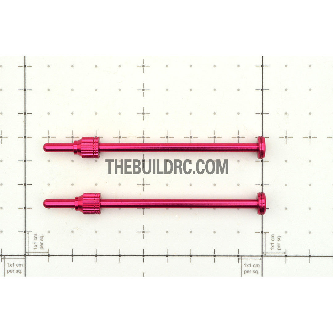 Aluminum RC Car Wheel Stand Holder Connector (2pcs) - Pink