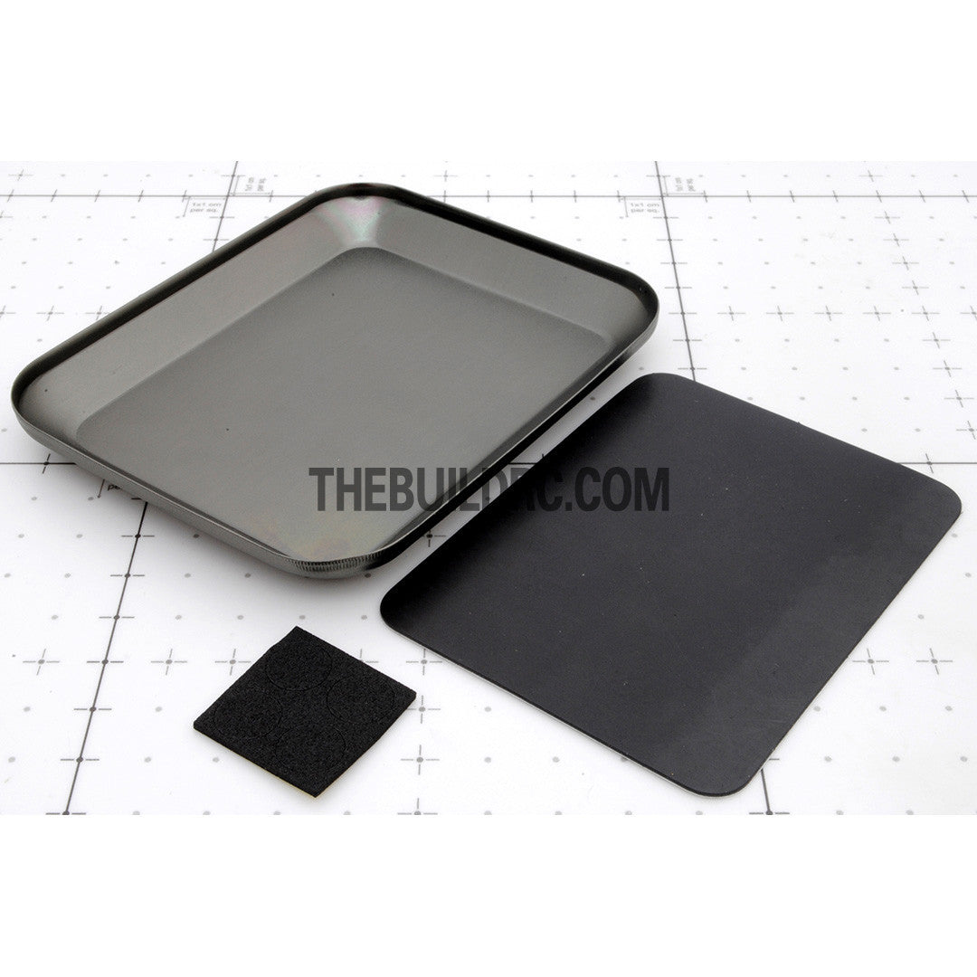 Aluminum Magnetic Non-slip Screw Tray - Grey