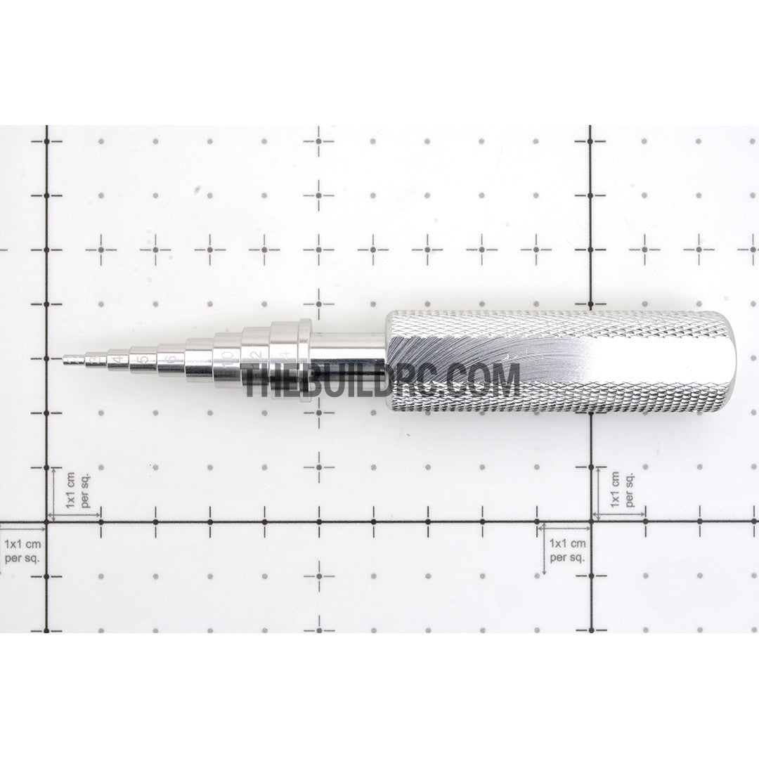 Aluminium RC Ball Bearing Remover - Silver