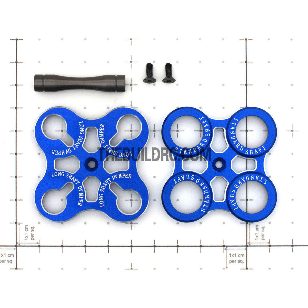RC Car Aluminium CNC Shock Tunning Station - Dark Blue
