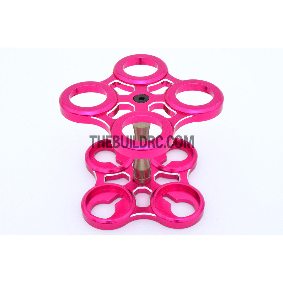 RC Car Aluminium CNC Shock Tunning Station - Pink