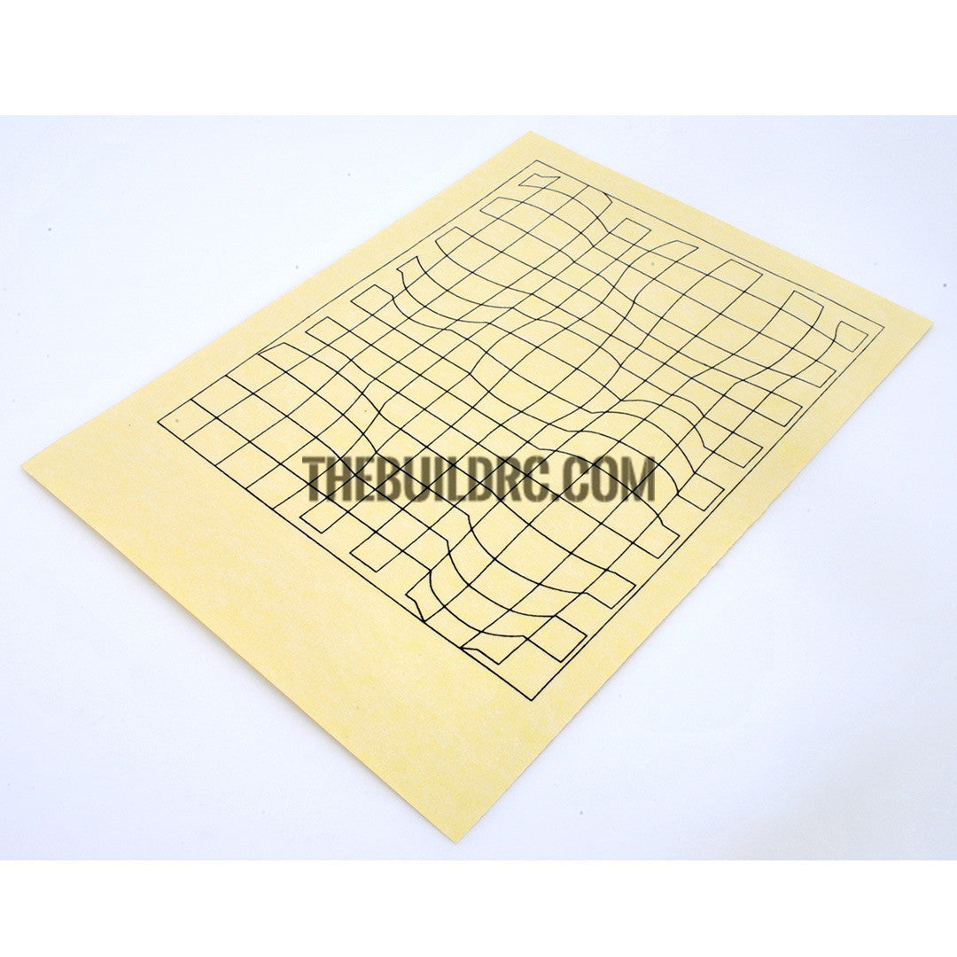 RC Plane Boat Car Body Painting 3D Reticulated Printed Masking Tape