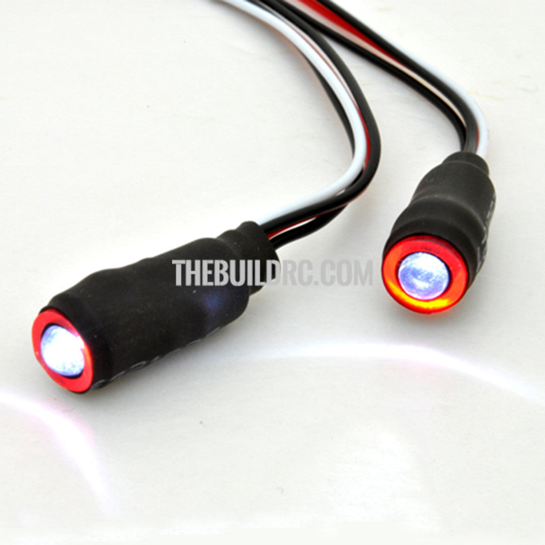1/10 RC Car LED Angel Eyes Headlight Bulb 5mm - Green