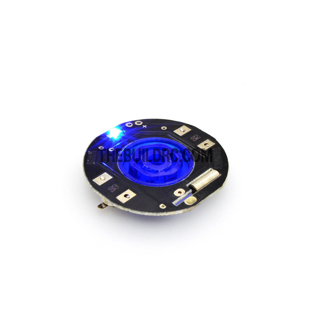 RC Car Dynamic Wheel LED with Plastic Hub Light for Drift Car (4pcs) - Blue