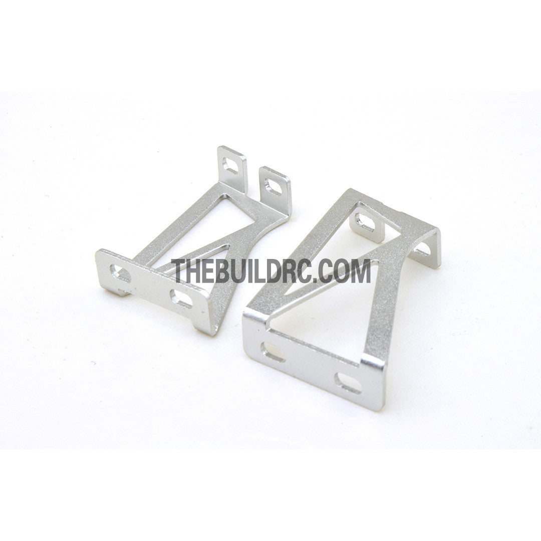 1/10 RC Racing Car Alloy Aluminum 36 x 23mm GT Wing Rear Spoiler Stand - Silver