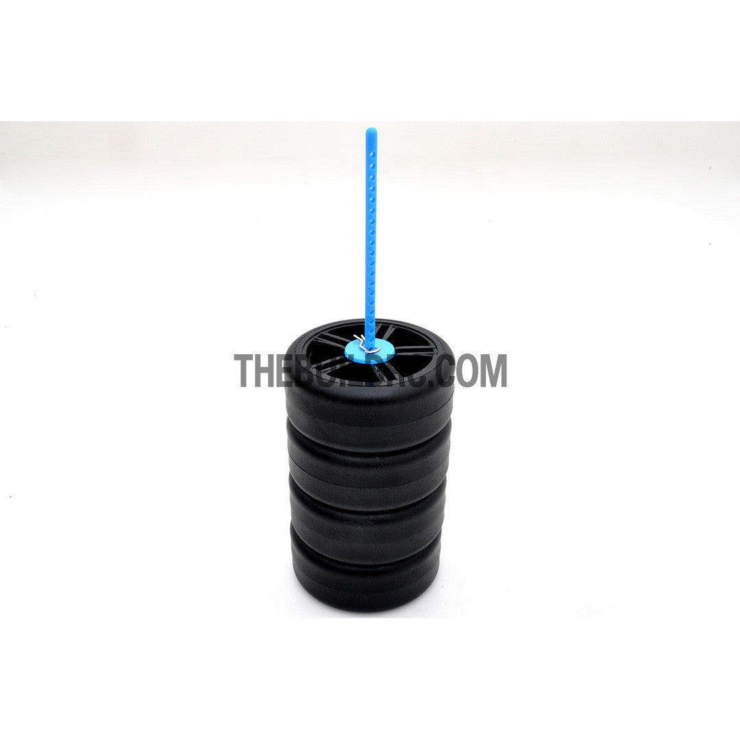RC Car Plastic Wheel Stand Holder with Clips 5pcs - Light Blue