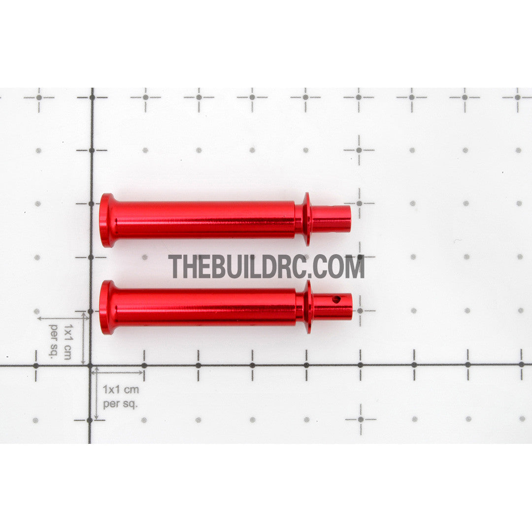 53mm Alloy Adjustable Body Stand / Pole (2pcs) - Red