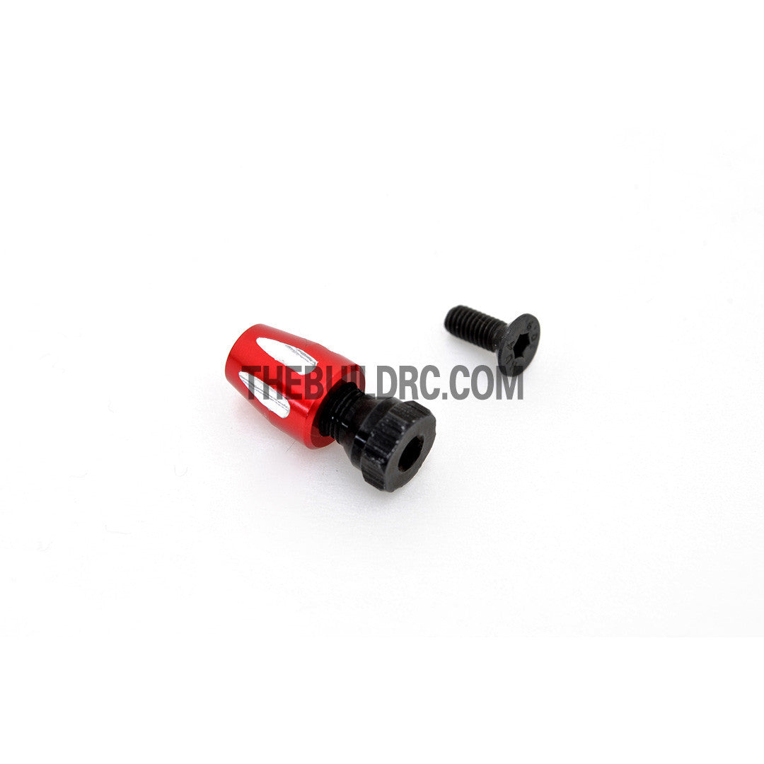 RC EP Car Boat Alloy CNC Antenna Holder - Red