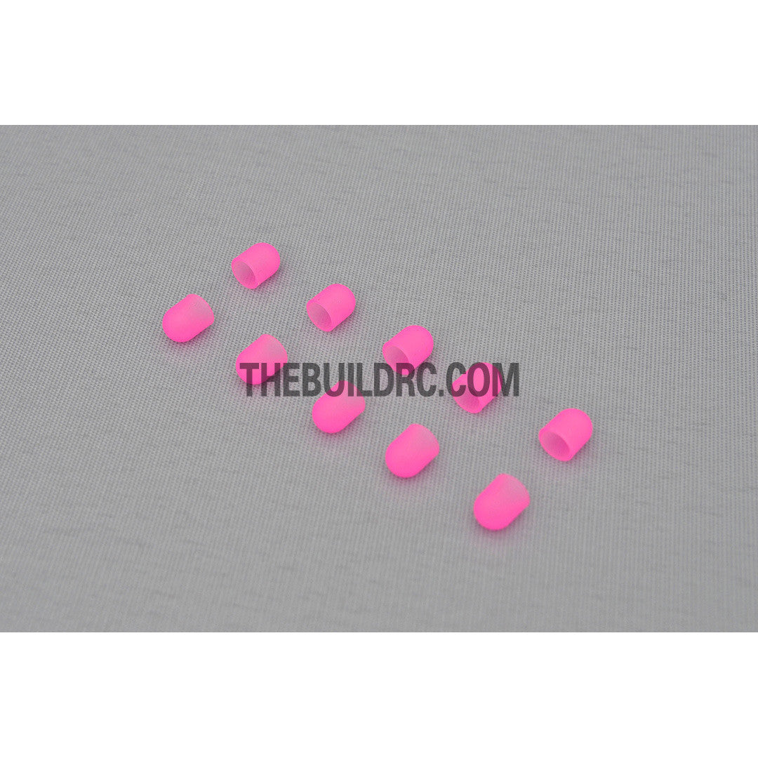 5mm Silicon LED Light Bulb Cap - Pink
