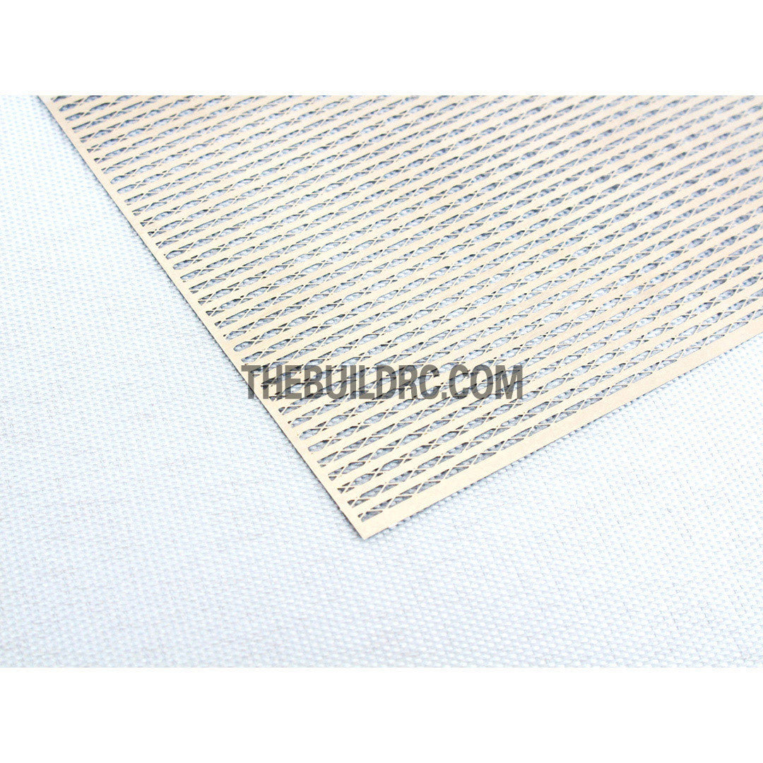 1/10 RC Car 95 x 100mm Stainless Steel Stripe Window Netting Net