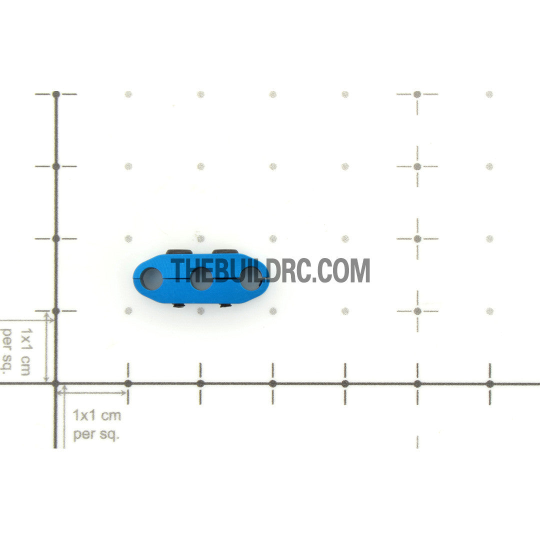 1/10 RC Racing Car CNC Alloy Wires Clip - Light Blue