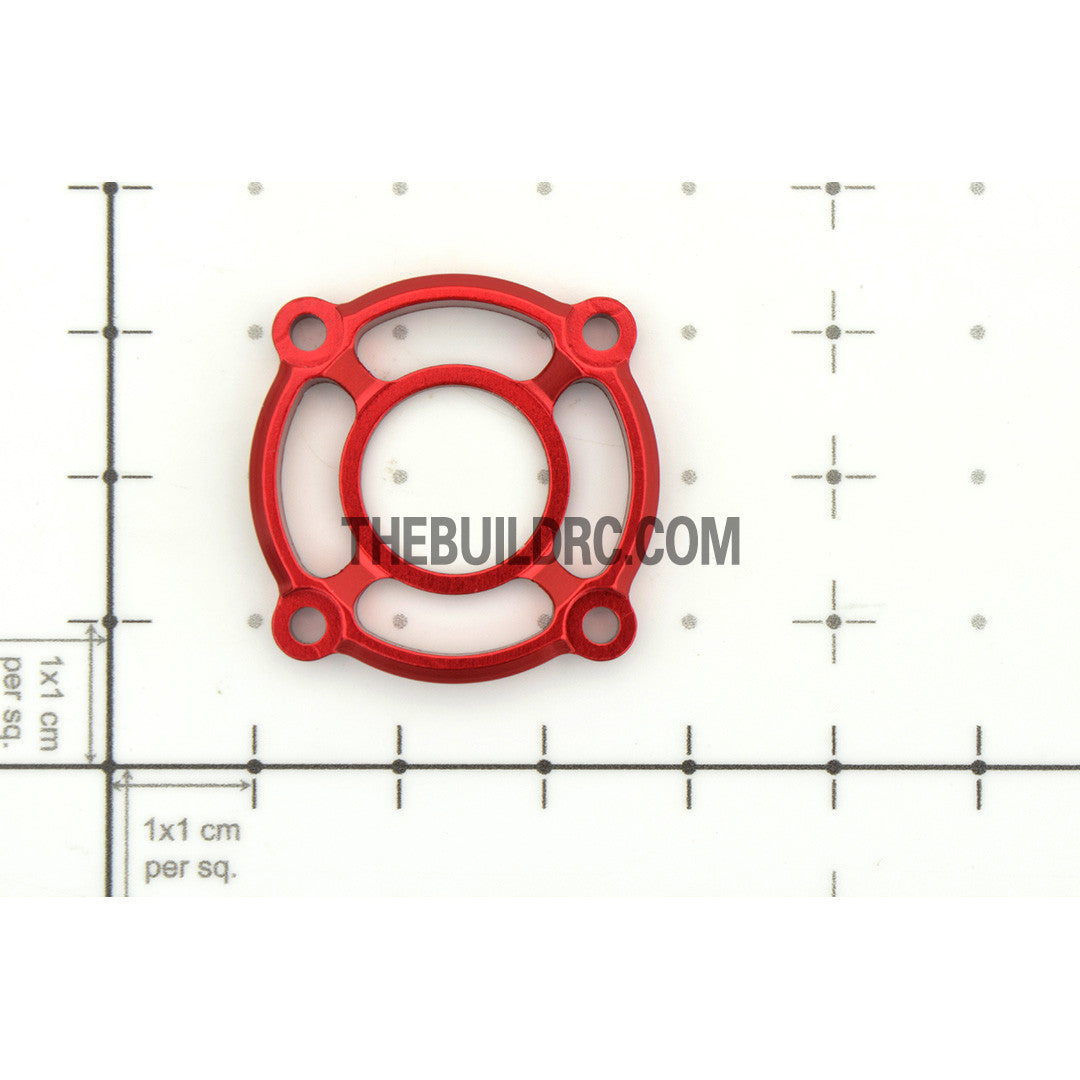 1/10 RC Racing Car CNC Alloy Cooling Fan Mount Stand - Red