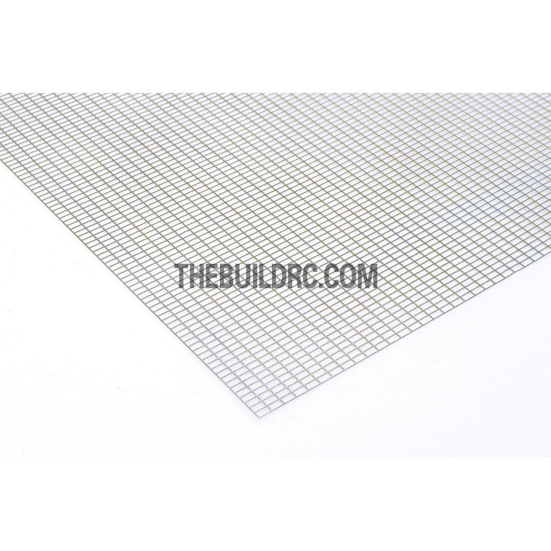 1/10 RC Car 100 x 100mm Rectangular Stainless Steel Stripe Window Netting Net