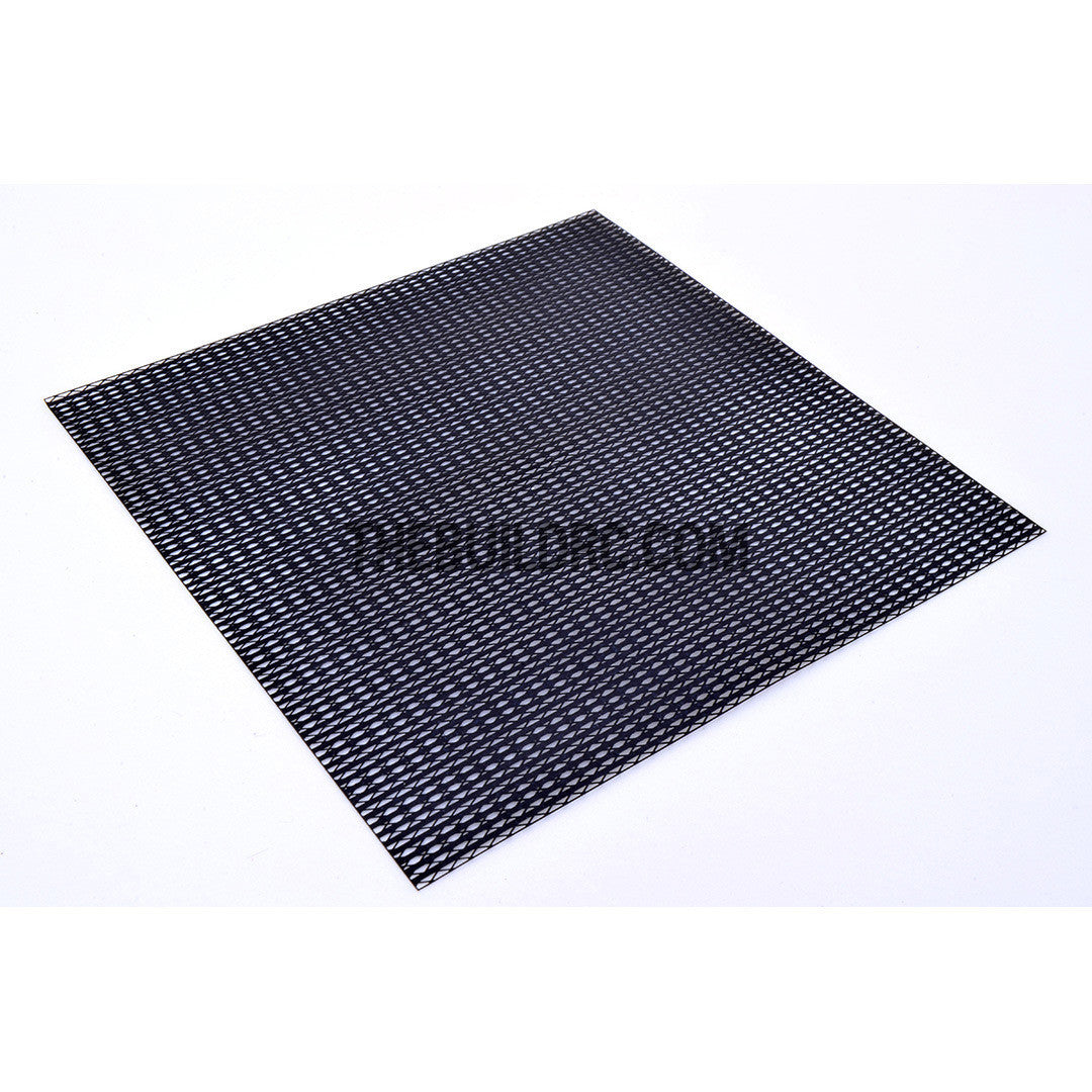 1/10 RC Car 100 x 100mm Irregular Rhombus Stripe Mix Stainless Steel Stripe Window Netting Net