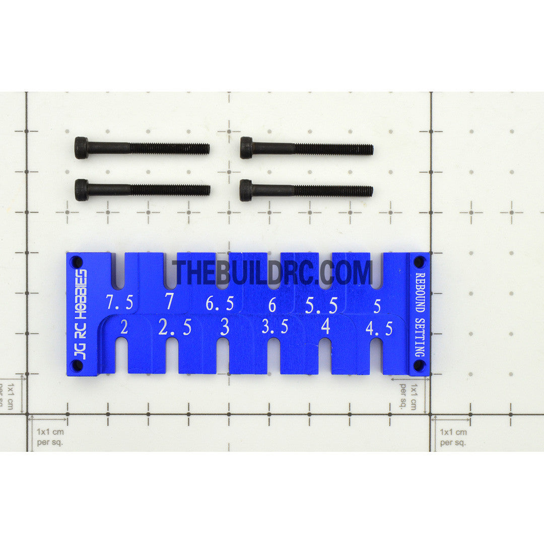 Alloy Suspension Shock Rebound Setting Tool for RC Racing Car - Dark Blue