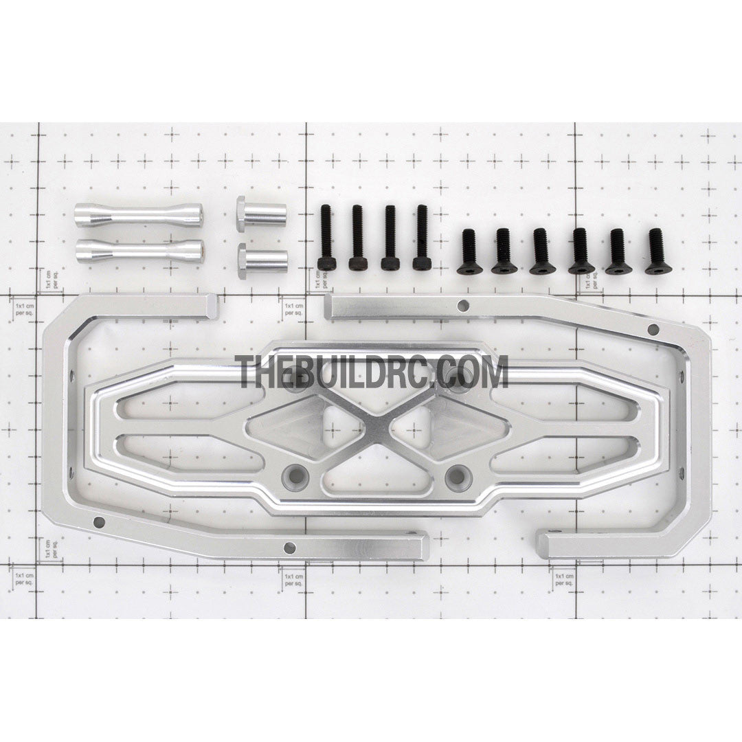 KM HPI Baja 5B 5T SS-Alloy Rear Bumper Set