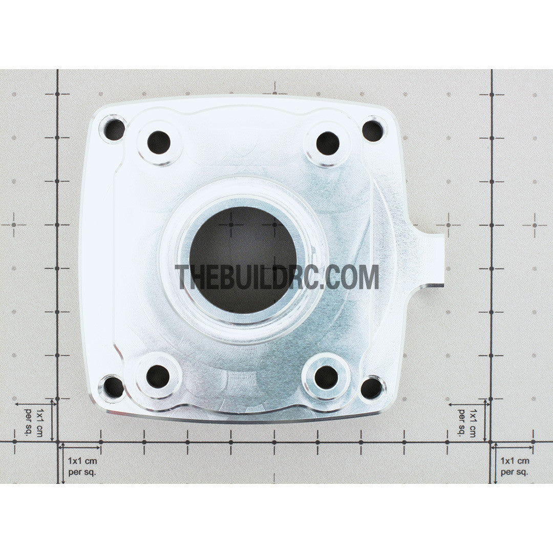 KM HPI Baja 5B 5T SS-Alloy Aluminum Clutch Housing - Silver