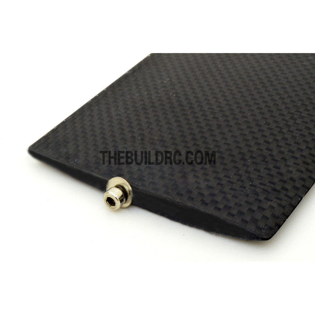 83 x 460mm Glass Fiber Keel Fin for E Class RC Yacht Sailing Boat