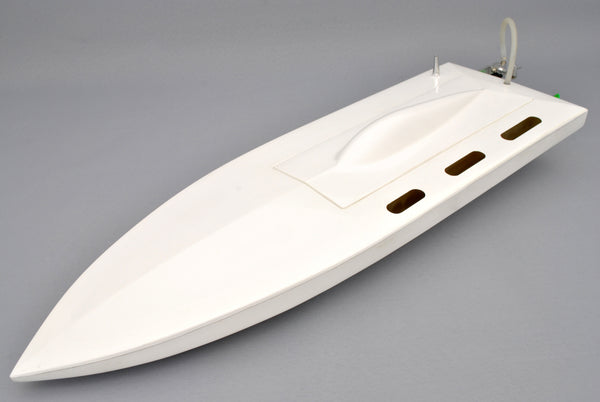 22.5" RC EP Fiberglass Deep-vee Arowana Mono 1 ARR Racing Boat - white