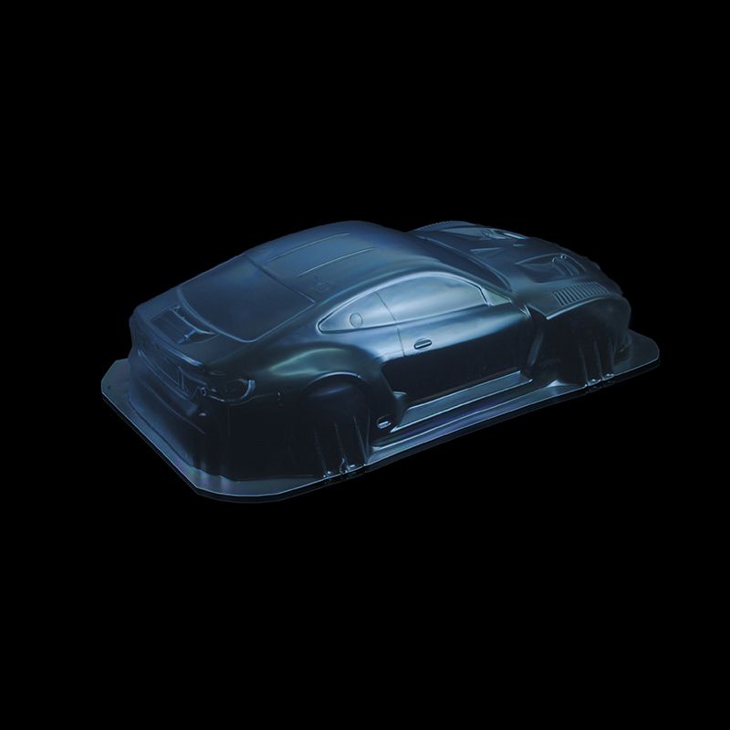 Pre-owned 1/8 Lexan Clear RC Car GT Body Shell for BMW M4 GT3 with WB360mm